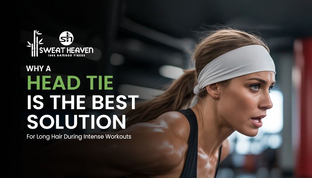 Head Tie for Long Hair During Intense Workouts